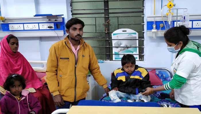 Durg's SR Hospital team saved the life of the little boy, the child got life donation