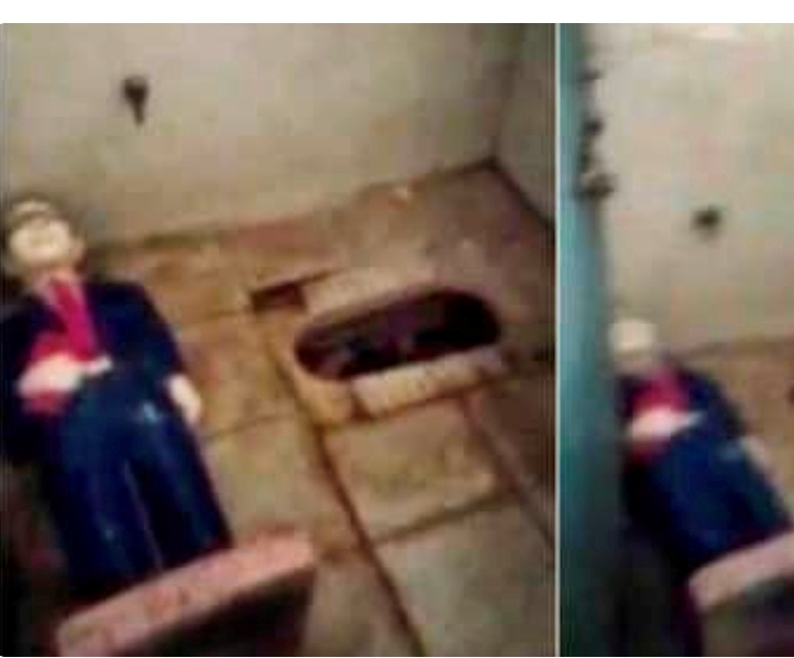 Shameful Incident: Ambedkar's statue found in the toilet of the police station... again