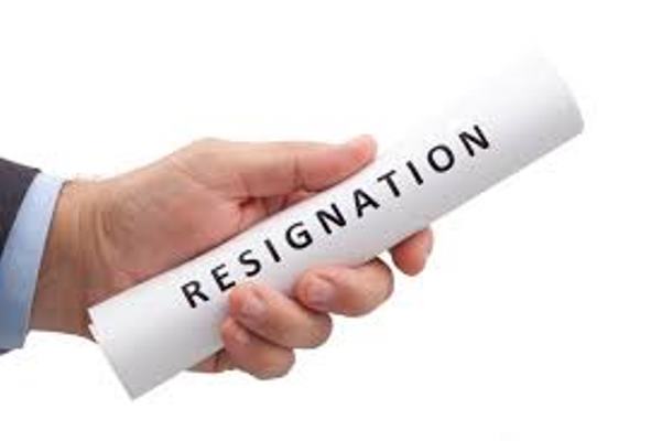 Resignation,