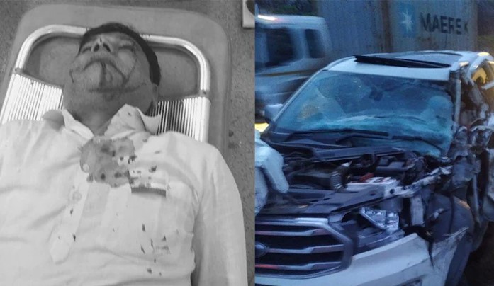 Ex MLA dies in car accident, accident on Mumbai-Pune Expressway