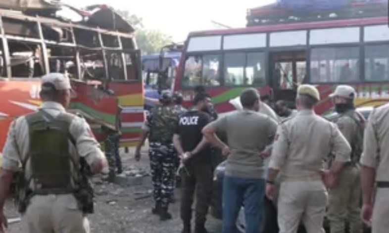 Jammu and Kashmir: Second bus blast within 8 hours...