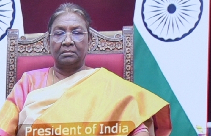 TB Free India: President Murmu did the virtual inauguration, joined the people from Chhattisgarh