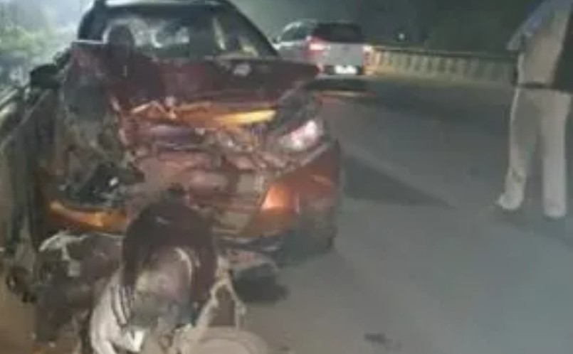 Breaking Death of Husband and Wife: Late night accident on Shivnath river bridge, husband and wife died on the spot