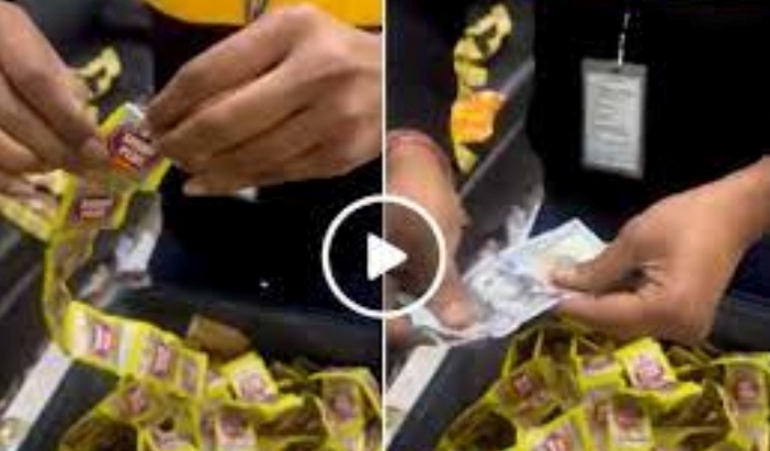 Kolkata Airport: 40 thousand dollars were being carried in Gutkha pouches...watch video how customs people caught