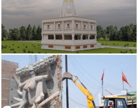 Mauli Mata Temple: Mayor Dhebar and MLA Juneja surrounded the BJP… 12 years ago BJP demolished the temple… Now Congress will rebuild