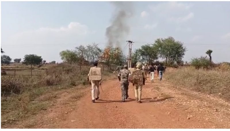 CG Bandh Updated: Arson during the bandh...Blast rocked the area...Arun Sao arrested...IG handled the front...see VIDEO