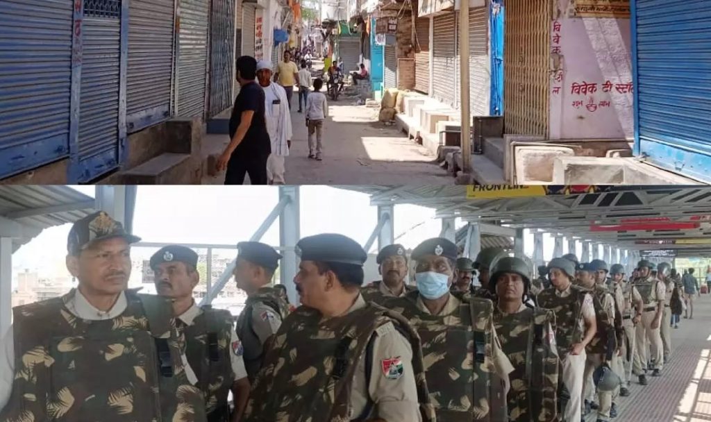 Bihar Violence: Blast again in Sasaram... Incident amid flag march of Rapid Action Force jawans