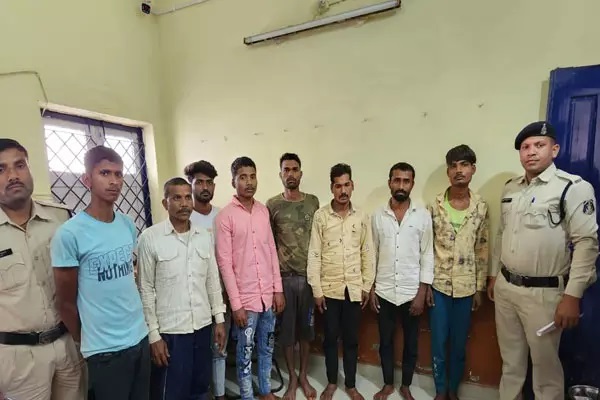 Bemetara Violence: Big news….! 8 accused arrested in father son murder case in Biranpur…all sent to jail