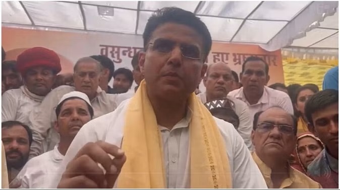 Sachin Pilot Protest: Pilot sitting on hunger strike against his own government said – Action will be taken on the demands I have raised