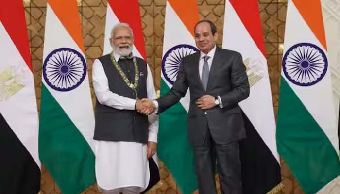 Egypt's highest civilian honor for PM Modi! Awarded 'Order of the Nile'