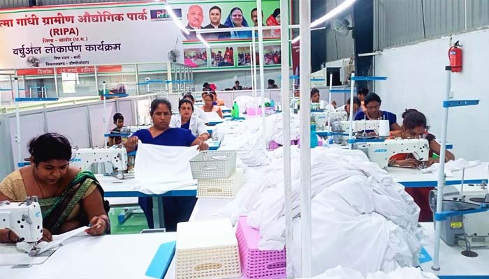 Economic prosperity from RIPA scheme, employment provided by opening of readymade garments manufacturing unit