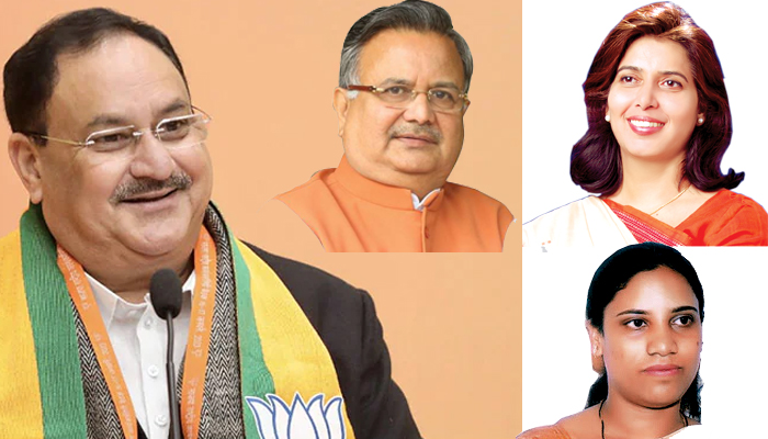 Three names from Chhattisgarh included in BJP's national executive, 'these' faces out of JP Nadda's team!