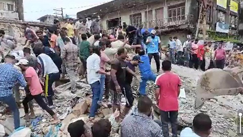 Building Collapses Junagadh