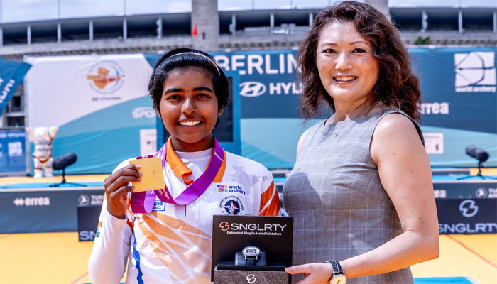 Berlin: 17-year-old Aditi Swami becomes world champion