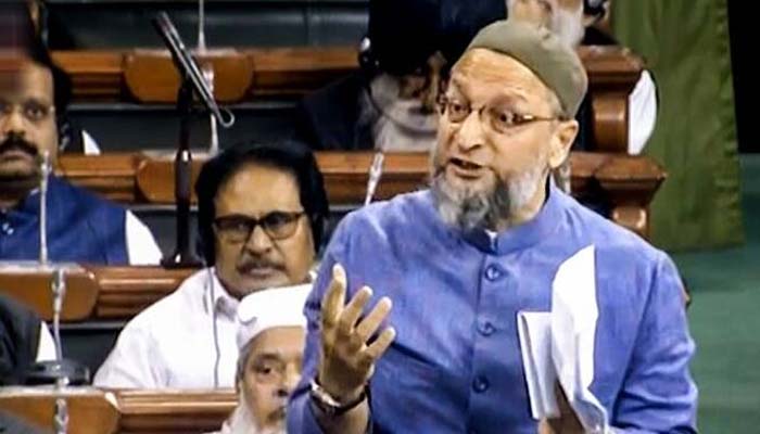 LOKSABHA: Asaduddin Owaisi lashed out at the central government, said- Your funeral is not there…