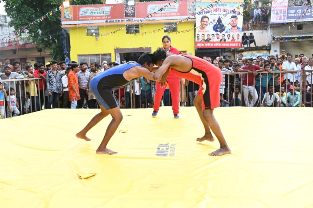 Wrestling Competition in Raipur :