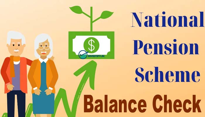 Now sitting at home, check the balance of 'National Pension Scheme' account, follow these steps