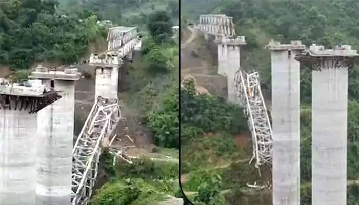 BREAKING: Under-construction railway bridge collapses in Mizoram, 17 killed, many injured