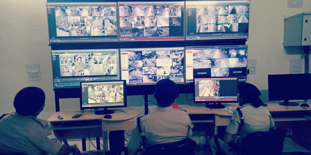 Railway Division equipped with CCTV cameras :