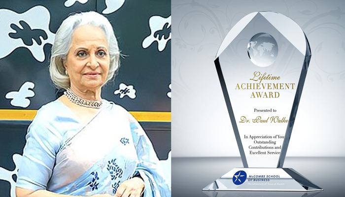 BREAKING: Announcement of giving Dadasaheb Phalke Lifetime Achievement Award to Waheeda Rehman