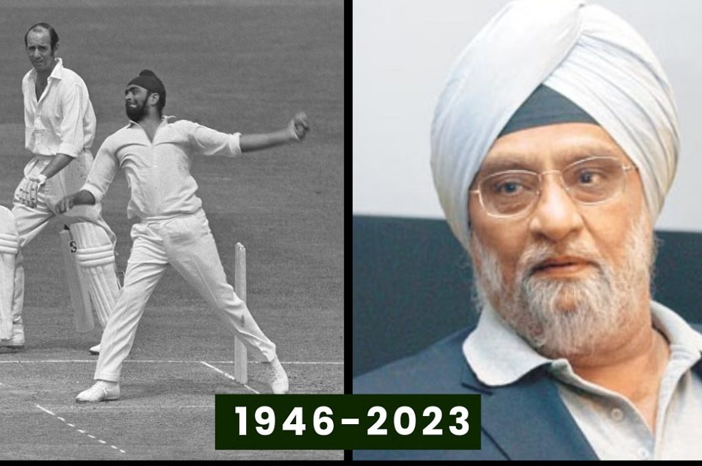 Former Indian Captain Bishan Singh :