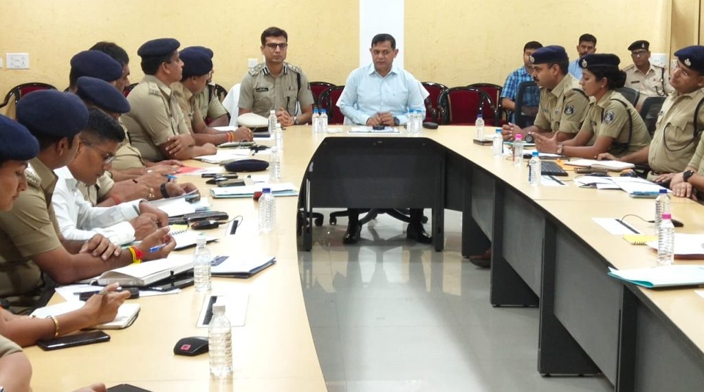 Raipur IG & SSP Meeting :