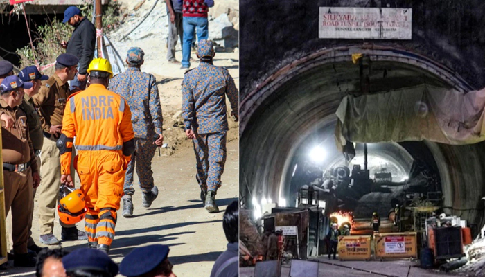 GOOD NEWS: NDRF team entered the tunnel with rope and stretcher, 41 laborers will come out soon..