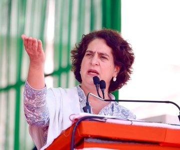 Priyanka Gandhi In CG's Balod :