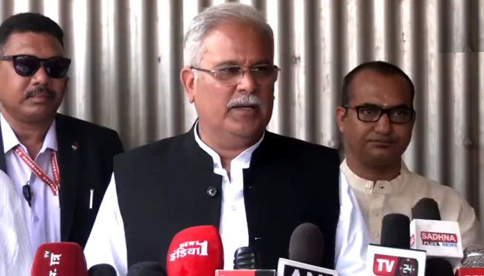 BIG BREAKING: CM Bhupesh Baghel approached the Election Commission… ED and CRPF..