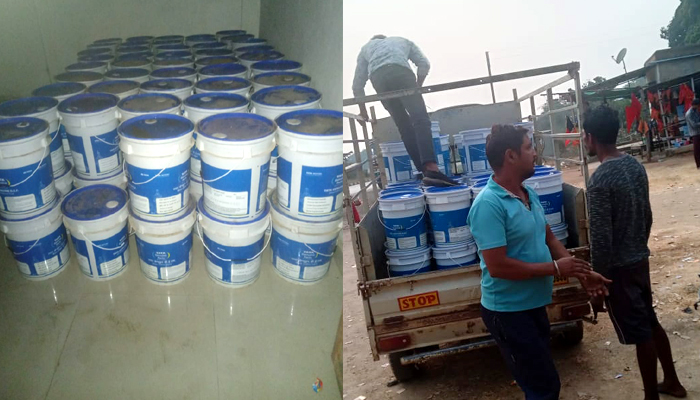Complaint received regarding sale of fake urea fertilizer in the name of Tata company, 85 buckets of fake urea seized in raid