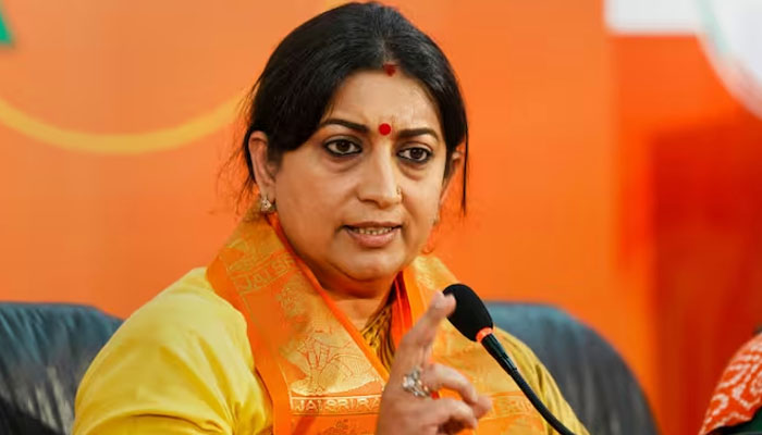 BJP BREAKING: Smriti Irani said- Did the money reach the CM,…Congress is playing the game of betting while being in power…,