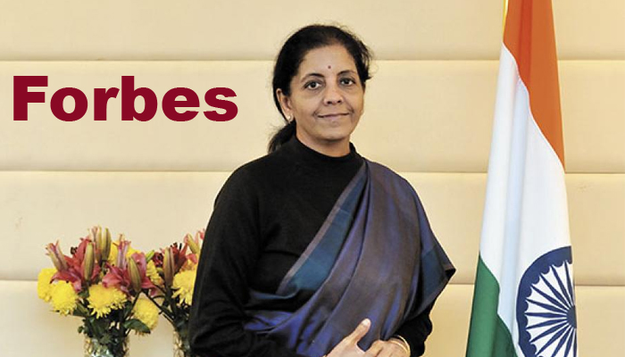 Nirmala Sitharaman ranked 32nd in Forbes powerful women list