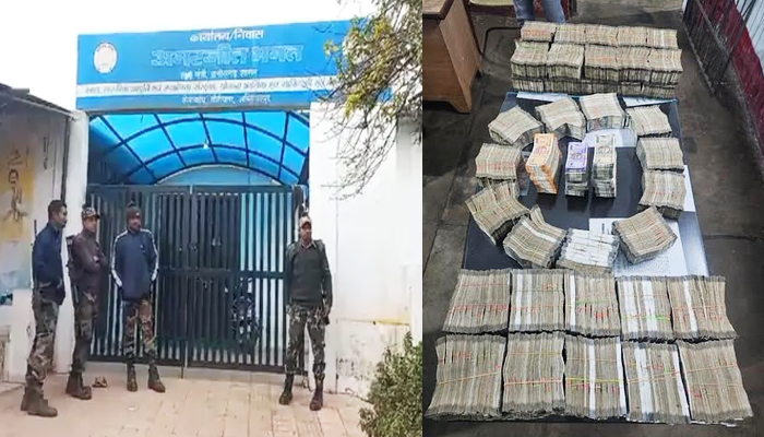 BIG BREAKING: IT raids the premises of former minister Amarjeet Bhagat, Rs 2 crore 64 lakh seized, reached the house of these builders,