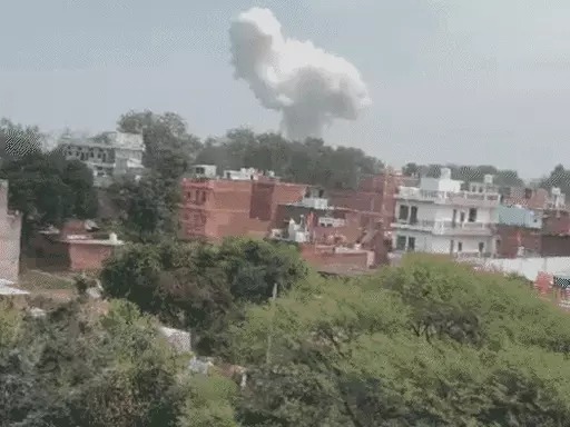 Explosion In Firecracker Factory :
