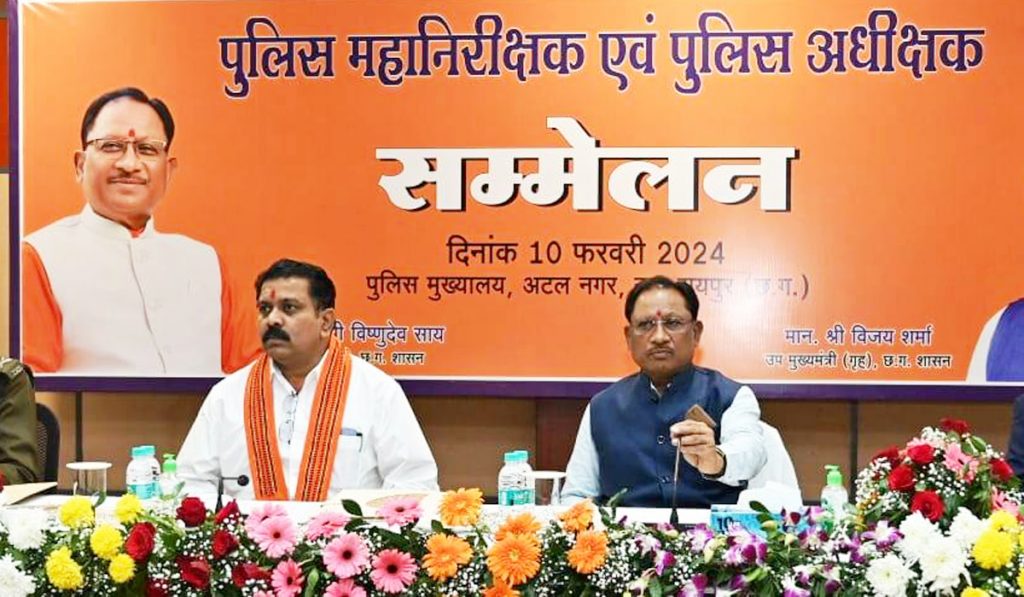 Crime, drug abuse, illegal liquor should be controlled otherwise strict action will be taken against police captain and officers: CM Vishnudev Sai