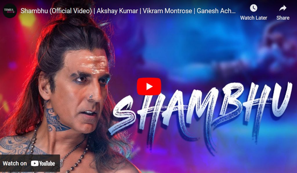 Akshay Kumar engrossed in the devotion of Mahadev; 'Shambhu' song released today, Shambhu Official Video