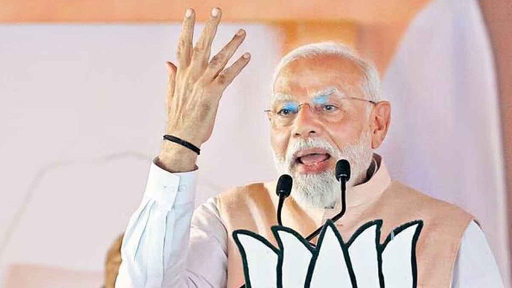 PM Modi attacked the opposition - Congress's 'YOURAJ' insulted the government