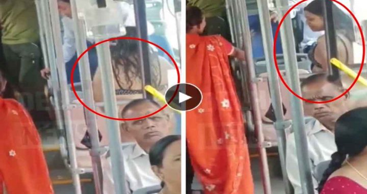 Suddenly a woman wearing a bikini boarded the bus, people were left speechless, VIDEO went viral