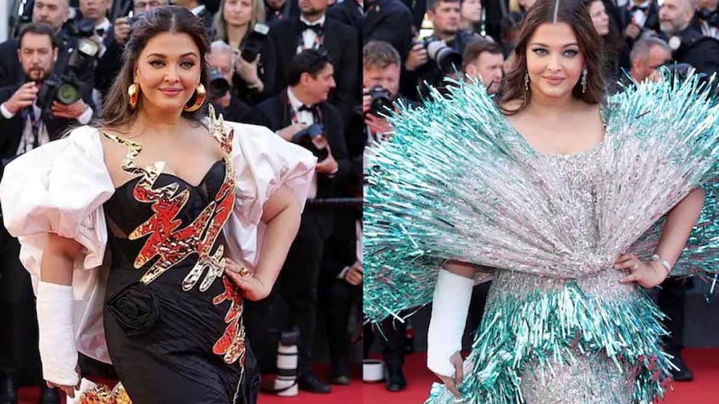Aishwarya hand surgery? Participated in Cannes Film Festival despite fracture