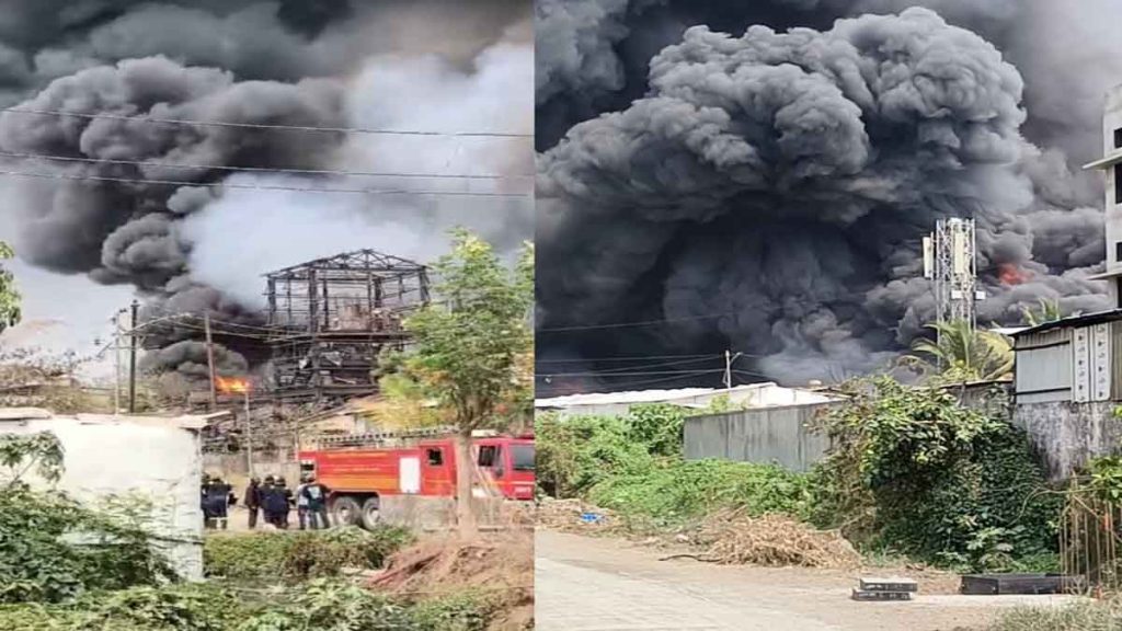 Dombivli MIDC Blast: Big explosion in Dombivli MIDC, boiler of chemical company exploded..