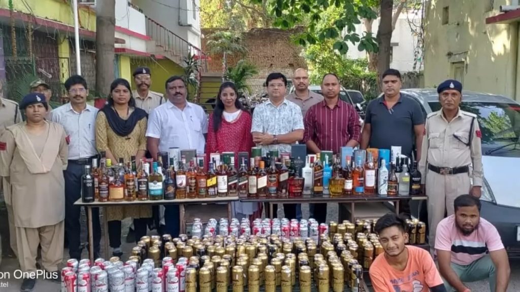 Confiscation Of Liquor Before Voting :