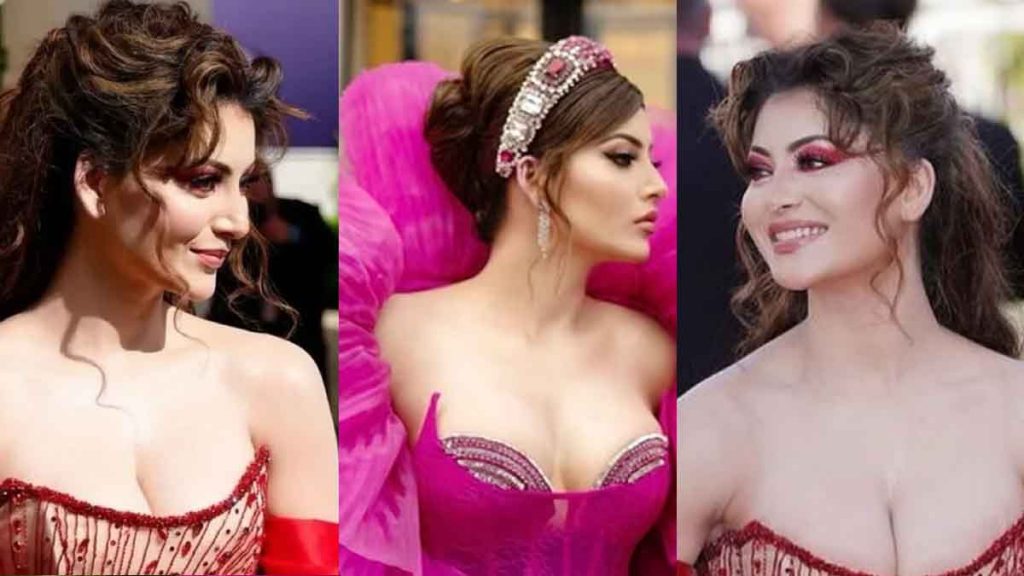 Urvashi grabbed everyone's attention on the Cannes red carpet.