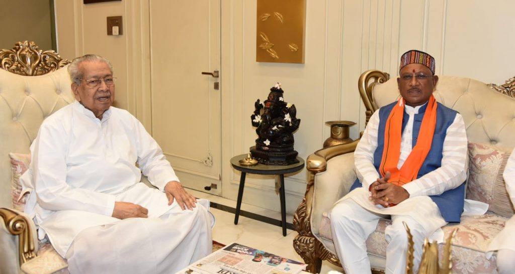 Meeting with Chhattisgarh Raipur Governor CM Vishnudev