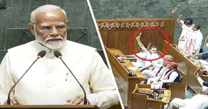 Parliament Session 2024: As soon as Prime Minister Modi went to take oath, Rahul Gandhi raised his hand and…; VIDEO went viral