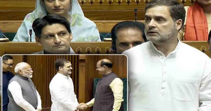 This time our voice is also loud; Rahul Gandhi told Om Birla about the strength of the opposition