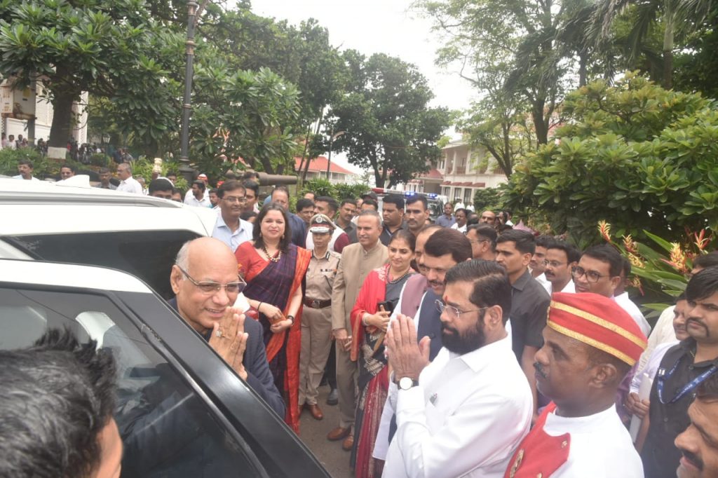 Former Governor Bais Reached Raipur :