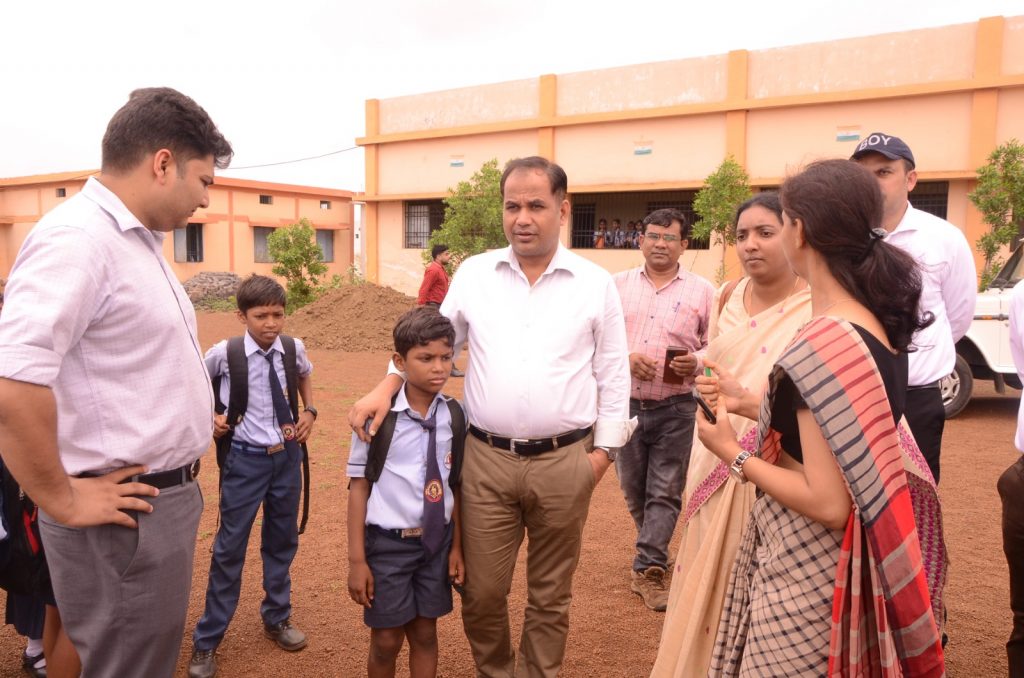 Collector Dr. Gaurav Singh Inspected The Schools :