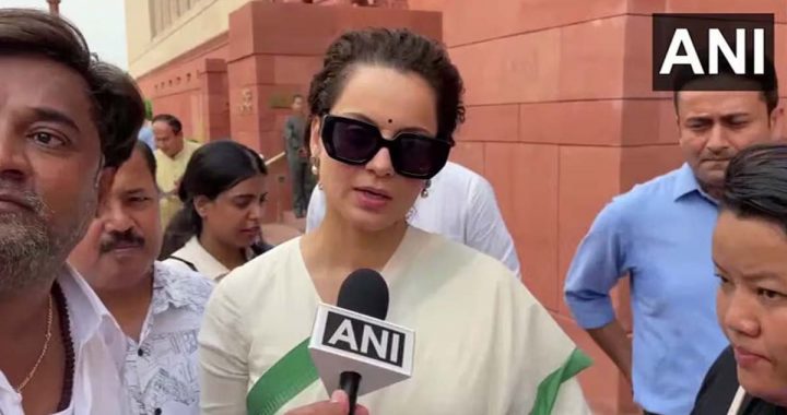 Kangana Ranaut got angry at Rahul Gandhi's speech in Parliament, said- 'It was a good stand-up comedy'