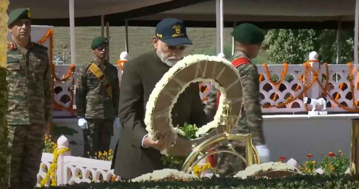 Kargil Vijay Diwas: My voice may be reaching the terrorists but…"; PM Modi warned Pakistan from Kargil