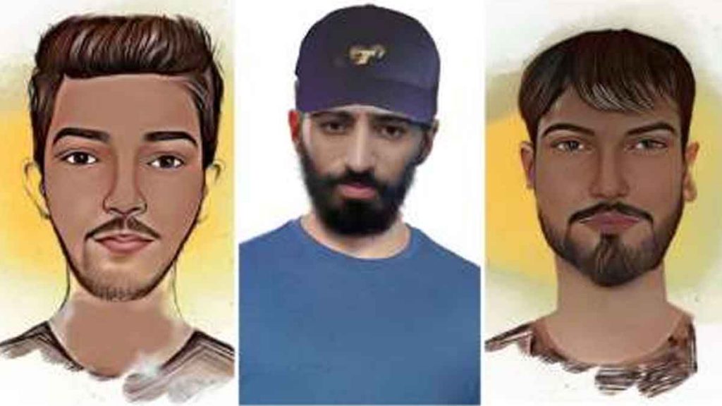 Sketches of 3 terrorists who attacked the army in Doda, Jammu and Kashmir released, reward of Rs 5 lakh announced…